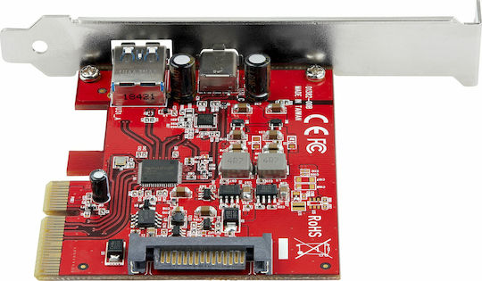 StarTech Κарта PCIe в 2 порта Type-C / USB 3.1
