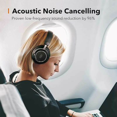 TaoTronics SoundSurge 46 Bluetooth Drahtlos Über Ohr Gelegentliche Nutzung Kopfhörer mit 30 Stunden Betriebszeit Schwarz
