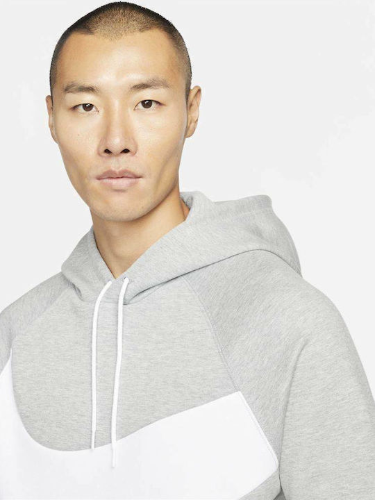 Swoosh Tech Fleece Hanorac cu Glugă Gri închis Heather