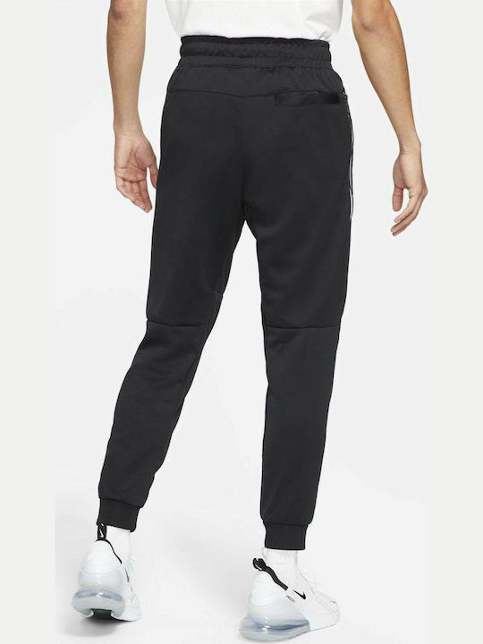 Sportswear Tribute Παντελόνι Φόρμας με Λάστιχο Μαύρο