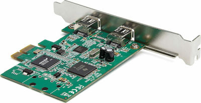 StarTech Card de control PCIe cu 2 porturi Firewire 400