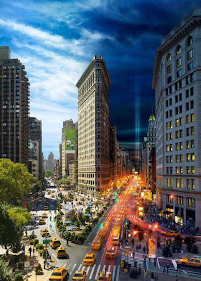 Flatiron, New York Puzzle 2D 1036 Pieces