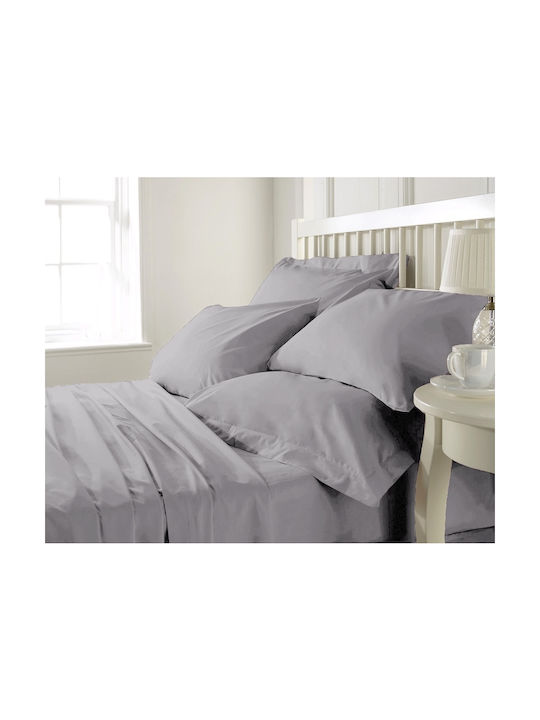 Anna Riska Prestige Pillowcase Set Oxford 9 Grey 50x70cm.