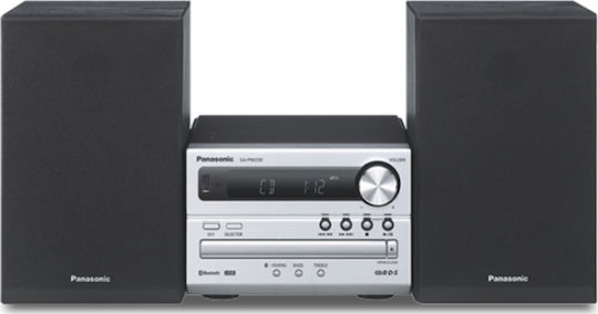 Panasonic Sound System 2 SC-PM250 SC-PM250EG-S 20W with CD / Digital Media Player and Bluetooth Silver