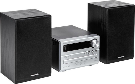 Panasonic Sound System 2 SC-PM250 SC-PM250EG-S 20W with CD / Digital Media Player and Bluetooth Silver