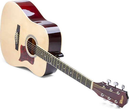 Max Ακουστική Κιθάρα Max Solojam Western Natural