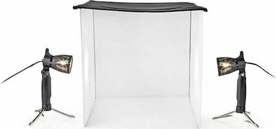 Nedis Photo Box Lighted with Multiple Backrounds 60x60x60cm