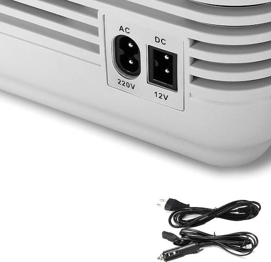 Преносим Хладилник 10л 12V Бял