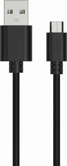 Ansmann Regulär USB 2.0 auf Micro-USB-Kabel Schwarz 1m (1700-0129) 1Stück