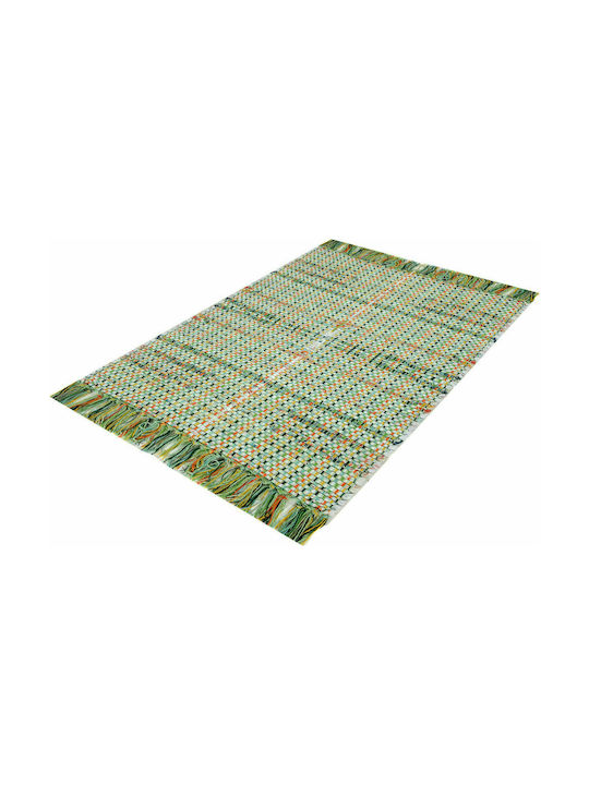 Tzikas Carpets Boho 30150-040 Covor Rectangular Timp de vară cu franjuri Verde