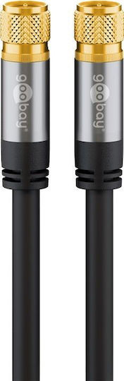 Goobay Satellite Cable F-Connector male - F-Connector female 5m (70672)