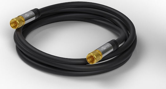 Goobay Satellite Cable F-Connector male - F-Connector female 5m (70672)