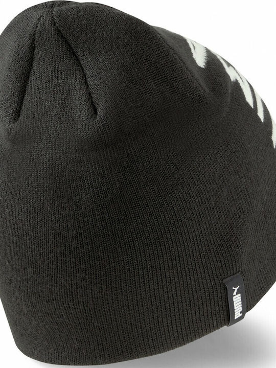 Beanie Ανδρικός Σκούφος Πλεκτός σε Μαύρο χρώμα
