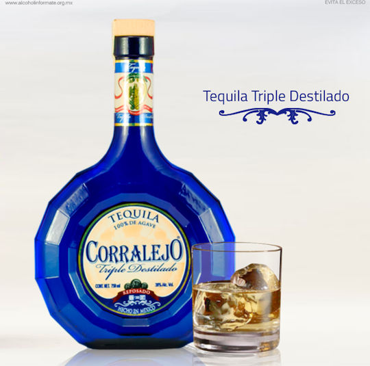 Triple Destilado Reposado Tequila 38% 700ml