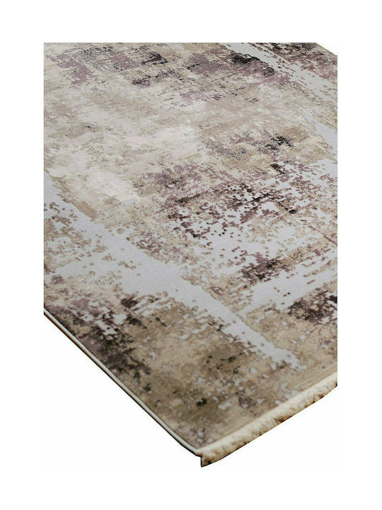 Klonaras 839 Rug Rectangular with Fringes Lila