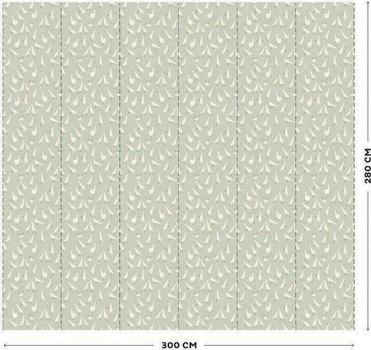 Little Dutch Kids Fabric Wallpaper Little Goose L300xH280cm