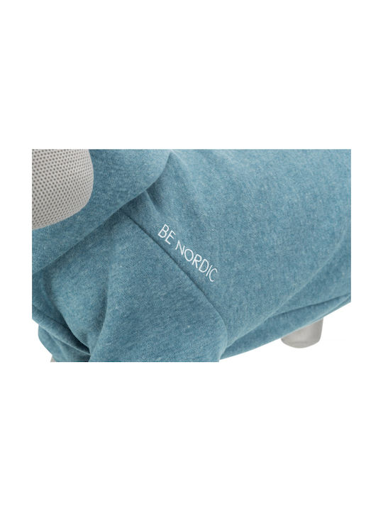 Trixie Nordic Flensburg Φούτερ Σκύλου Φούτερ με Κουκούλα Large Πετρόλ σε Μπλε χρώμα 62εκ.
