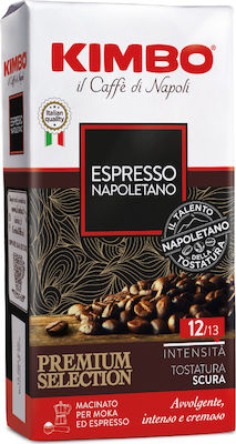 COFFEE CAFFE' KIMBO ESPRESSO NAPOLETANO for MOKA POT 250 Gr