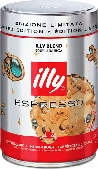 Illy Espresso Kaffee Arabica Brasilien Classico Gemahlen 250gr