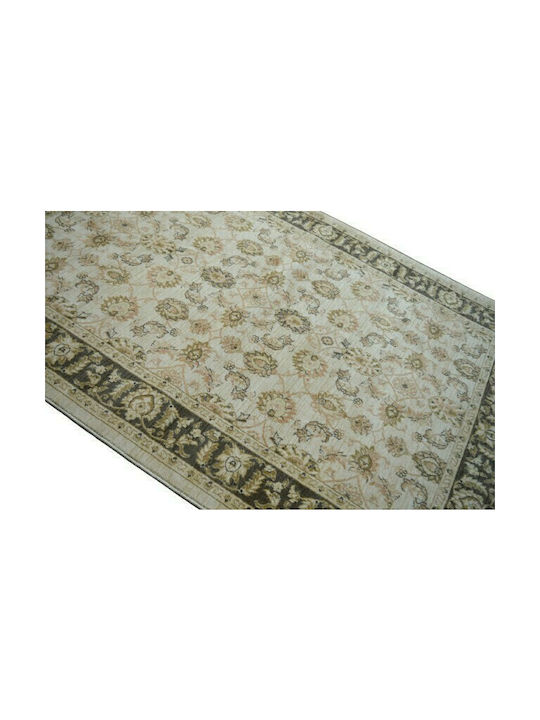 Eurofil 7706 Rug Fireplace Rectangular Ziegler Cream Brown