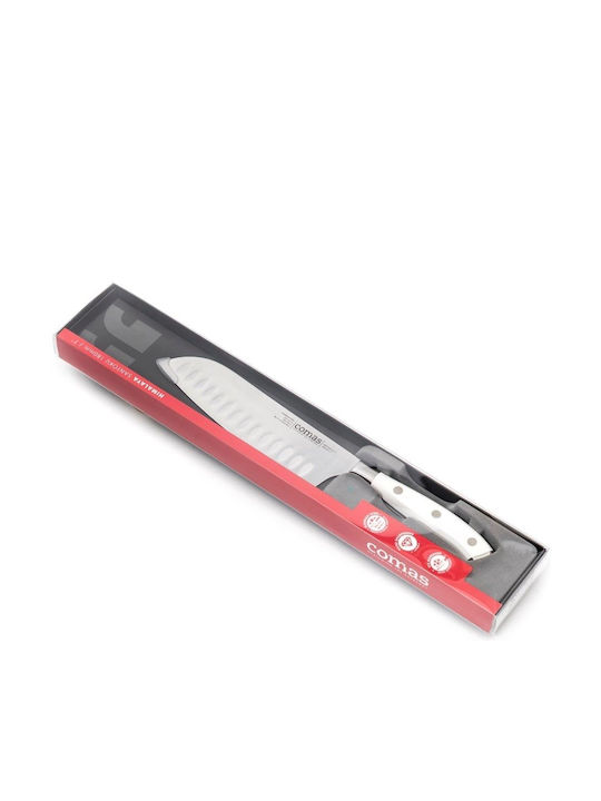 Comas Marble Μαχαίρι Santoku από Ανοξείδωτο Ατσάλι 12.5cm