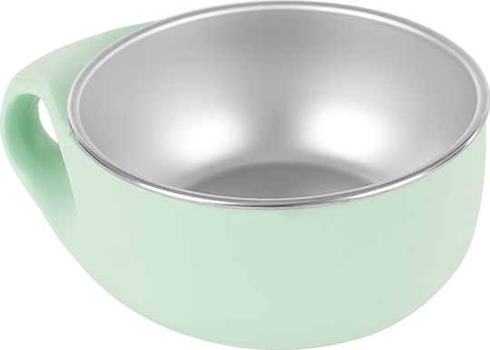 Kikka Boo Baby Food Bowl Stainless Steel Food Bowl 200ml Metallic Green