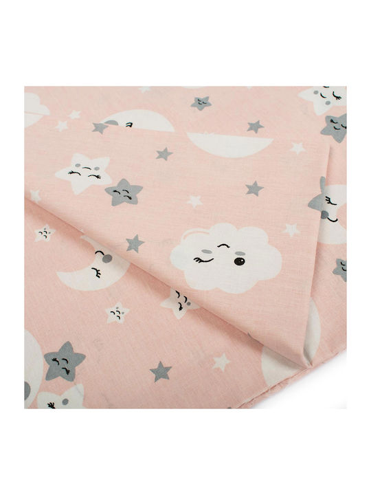 Dimcol Smile Baby Cotton Pillowcase Coral 35x45cm