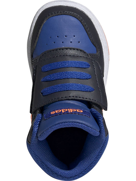 Hoops Hoops Mid 2.0 I Kids Sports Shoes Basketball with Laces Royal Blue / Screaming Orange / Legend Ink
