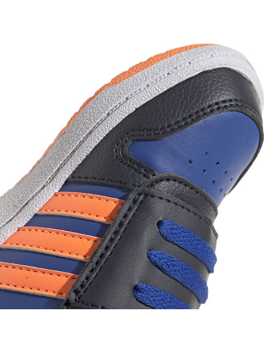 Hoops Hoops Mid 2.0 I Kids Sports Shoes Basketball with Laces Royal Blue / Screaming Orange / Legend Ink