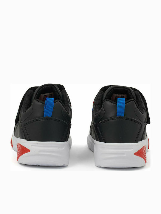Wave B Ps Kids Sneakers with Scratch & Lights Blue