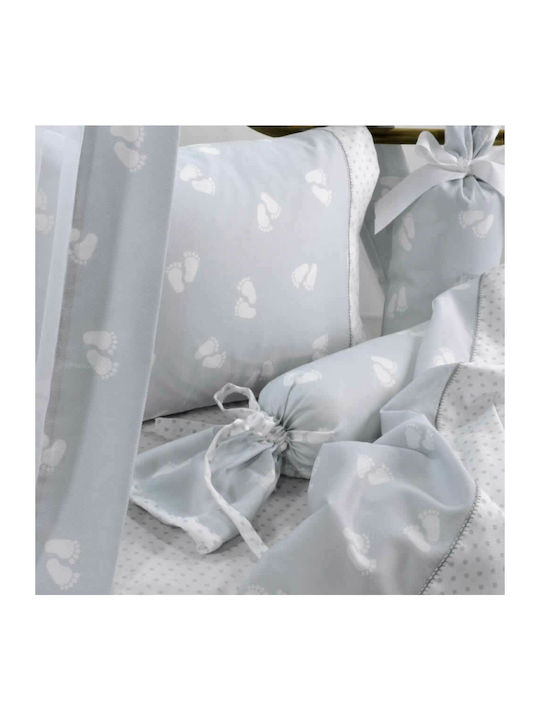 Down Town Home Cotton Baby Quilt 689 95x145cm Gray