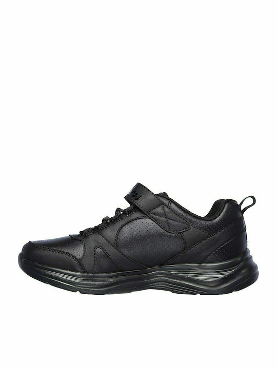 Skechers Glimmer Kicks School Struts Running Black