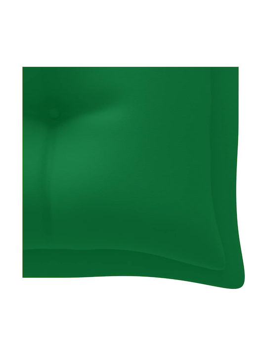vidaXL Garden Swing Cushion with Backrest Green 200x50cm