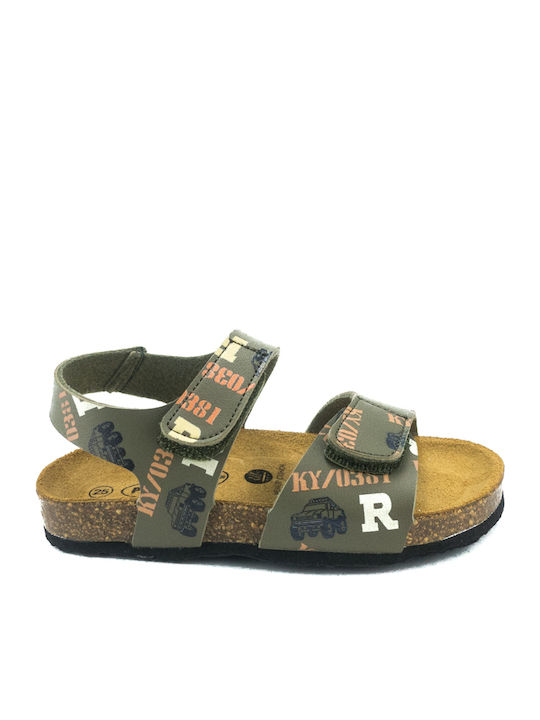 Plakton Kids' Sandals Khaki