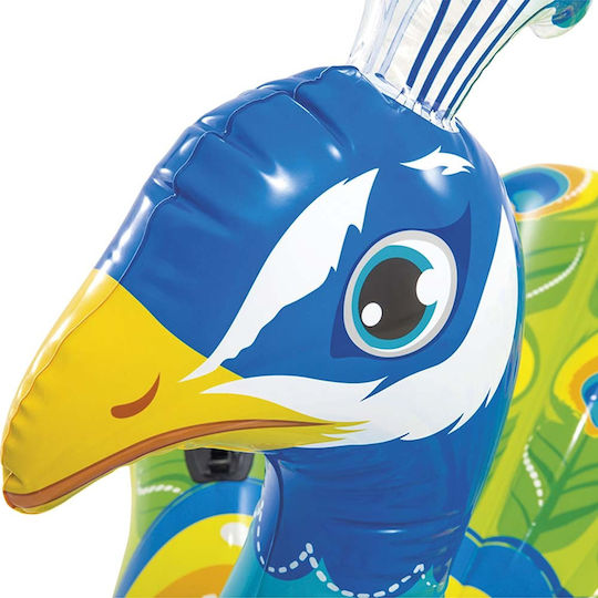 Intex Peacock Island Kid's Inflatable Ride On with Handles Green 193x163cm