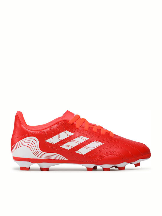 Copa Sense.4 Kids Molded Soccer Shoes Red
