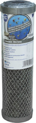 Aqua Filter Upper and Lower Counter Water Filter Replacement from Activated Carbon 10" FCCBL-S 5 μm 1pcs