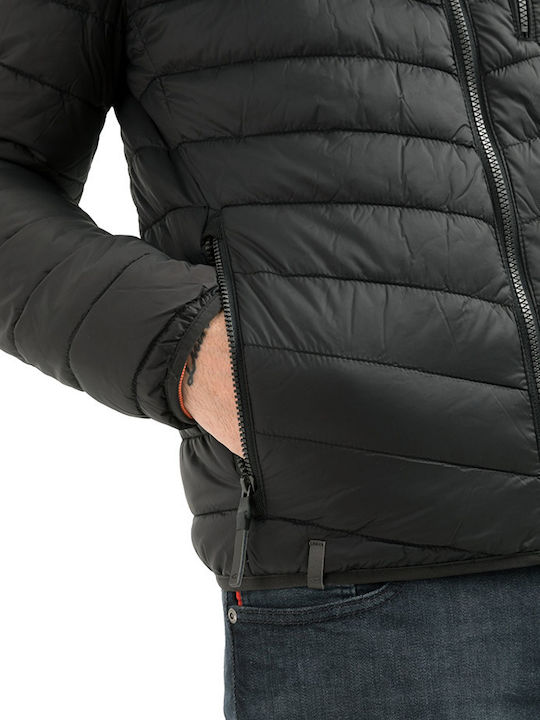 Geci Barbati Puffer Waterproof Gri