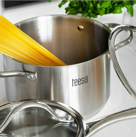 Teesa Cook Expert Master Set De Oale Din Oțel Inoxidabil Argintiu 3 Piese