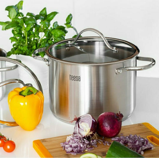 Teesa Cook Expert Master Set De Oale Din Oțel Inoxidabil Argintiu 3 Piese