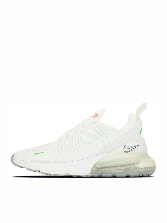 Air Max 270 Air Max 270 Gs Детски маратонки Low Бяло / Алуминий / Черно / Светлозелено Spark