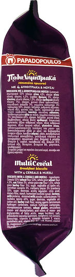 Papadopoulou Biscuits Multigrain Muesli 1pcs 175gr