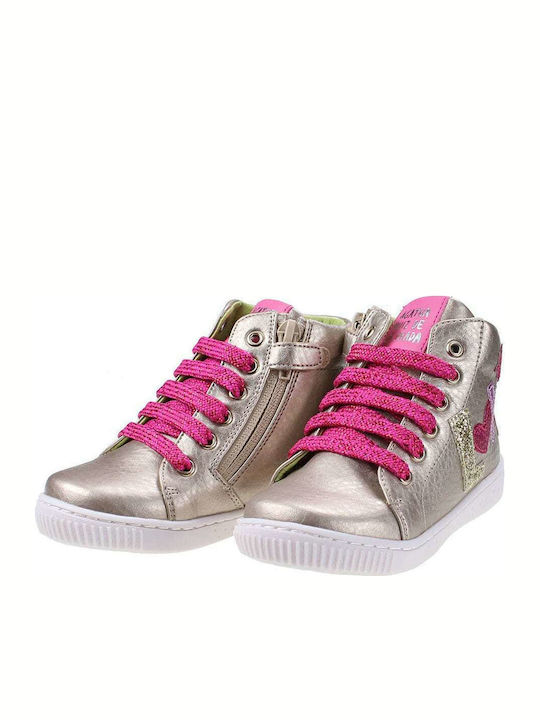 Kids Sneakers High Anatomic Gold