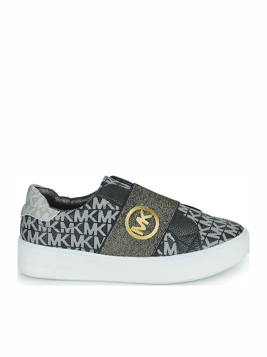 Jordana Παιδικά Sneakers Slip-on Μαύρα