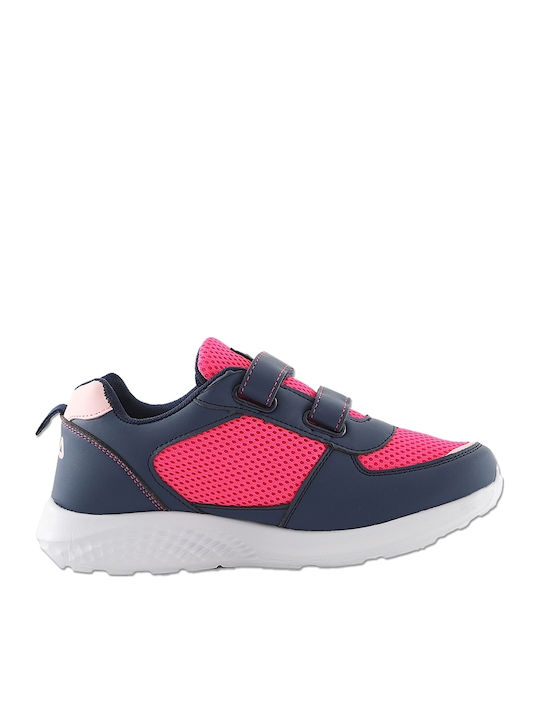 Comfort Happy Încălțăminte sport Joasa pentru copii cu scai Fuchsia