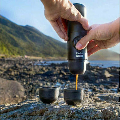 Wacaco Minipresso Kit Φορητή Μηχανή Καφέ για Camping 0.12lt