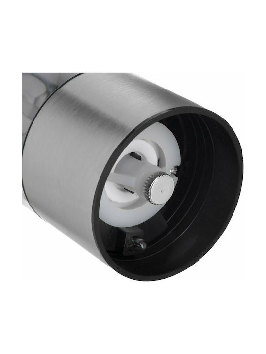 Click Ηλεκτρικός Μύλος Πιπεριού Inox σε Ασημί Χρώμα 23cm