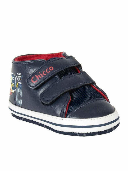 Chicco Βρεφικά Μποτάκια Αγκαλιάς Navy Μπλε Natan