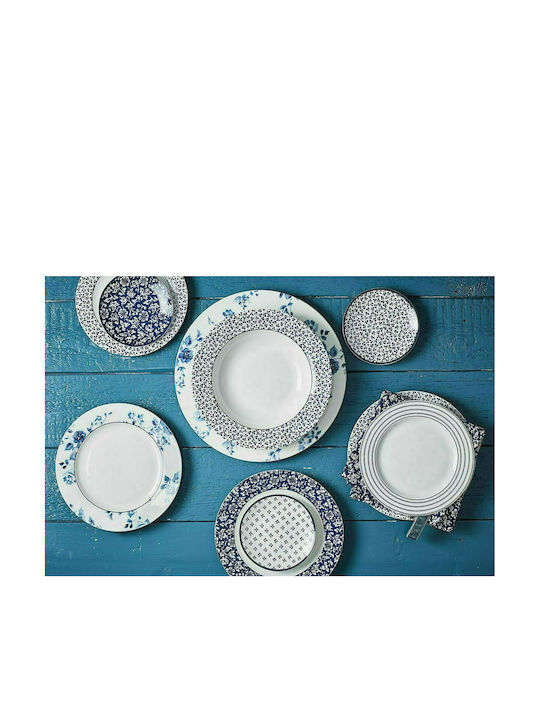 Laura Ashley Blueprints Porcelain Salad Bowl China Rose 23x23x9cm