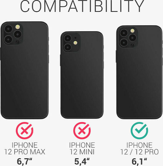 KWmobile Back Cover Silicone Royal Blue (iPhone 12 / 12 Pro)